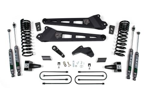 13-18 RAM 3500 5.5 Inch Replacement Radius Arm Lift Kit Gas With Nitro Shocks Zone Offroad