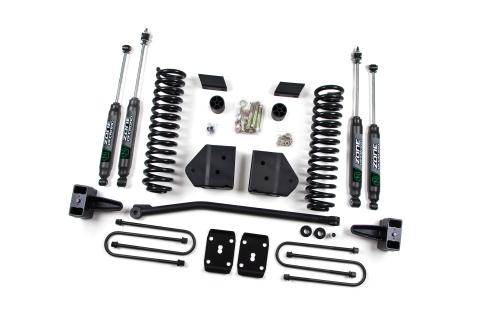 11-16 Ford F-250/F-350 Super Duty 4 Inch Lift Kit With Overload With Nitro Shocks Zone Offroad