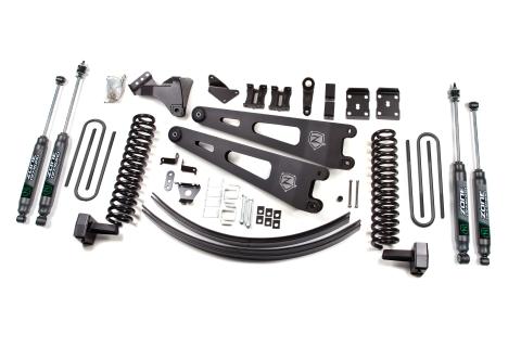 11-14 Ford F-250/F-350 Super Duty 6 Inch Lift Kit Diesel With Overload With Nitro Shocks Zone Offroad