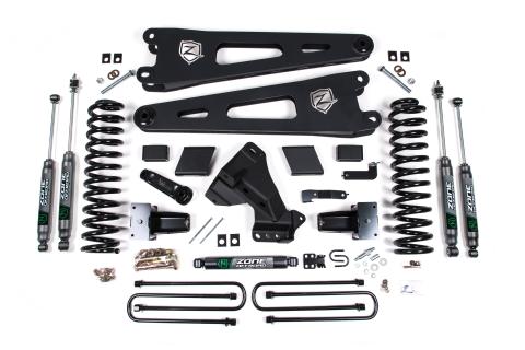 20-21 F-350 Dually 6 Inch Radius Arm Lift Kit Fox Adventure Shocks Diesel Zone Offroad