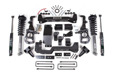 21-24 Ford F-150 6 Inch Zone Lift Kit Fox Adventure Shocks Zone Offroad