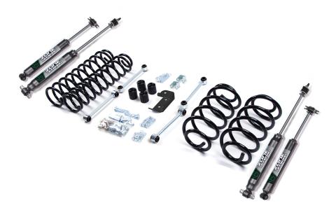97-02 Jeep Wrangler TJ 3 Inch Coil Spring Lift Kit With Nitro Shocks Zone Offroad