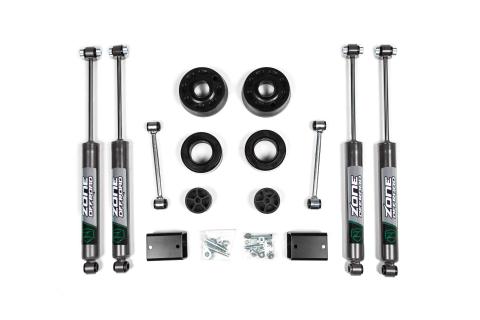 18-24 Jeep Wrangler JL 2 Inch Coil Spring Spacer Lift Kit No Shocks Zone Offroad