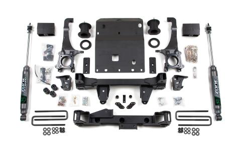 05-15 Toyota Tacoma 6 Inch Front 4 Inch Rear Lift Kit With Fox 2.0 Adventure Series Zone Offroad