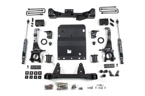 16-23 Toyota Tacoma 6 Inch Front 4 Inch Rear Lift Kit With Fox 2.0 Adenvture Series Zone Offroad
