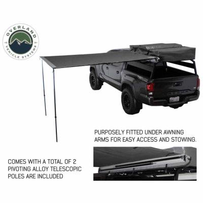 Nomadic Awning 2.5 - 8.0 ft. with Black Cover Overland Vehicle Systems