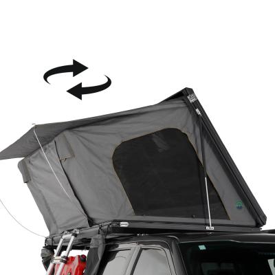 Aluminum Clam Shell Roof Top Tent Sidewinder Side Opening Overland Vehicle Systems