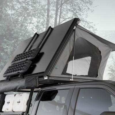Aluminum Clam Shell Roof Top Tent Sidewinder Side Opening Overland Vehicle Systems