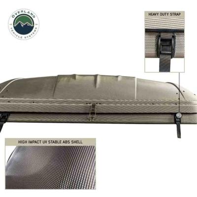 HD Bundu 3 - Hard Shell Pop Up Roof Top Tent, 3 Person, Grey Body and Black Rainfly Overland Vehicle Systems