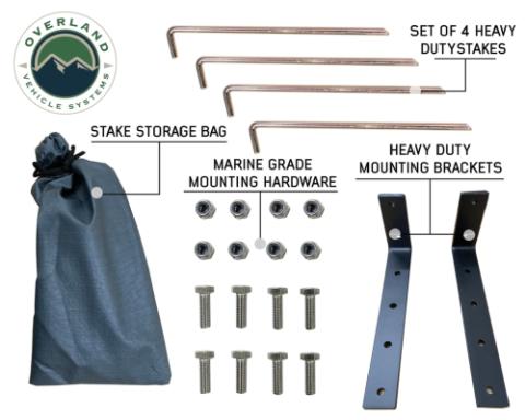 Car-Side Shower Room - Affordable and Convenient Overland Vehicle Systems