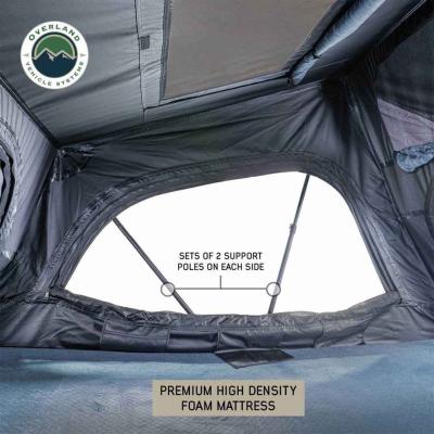 XD Sherpa S2S - Soft Sided Roof Top Tent, 2 Person, Grey Body and Black Rainfly Overland Vehicle Systems