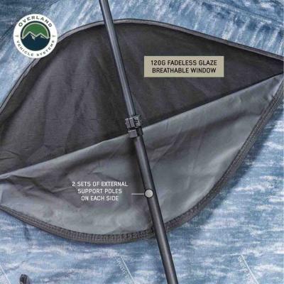 XD Sherpa S2S - Soft Sided Roof Top Tent, 2 Person, Grey Body and Black Rainfly Overland Vehicle Systems