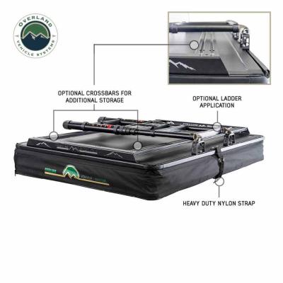 XD Sherpa S2S - Soft Sided Roof Top Tent, 2 Person, Grey Body and Black Rainfly Overland Vehicle Systems