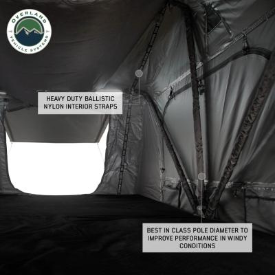 Nomadic 3 Standard Roof Top Tent 3 Person Roof Top Tent Overland Vehicle Systems