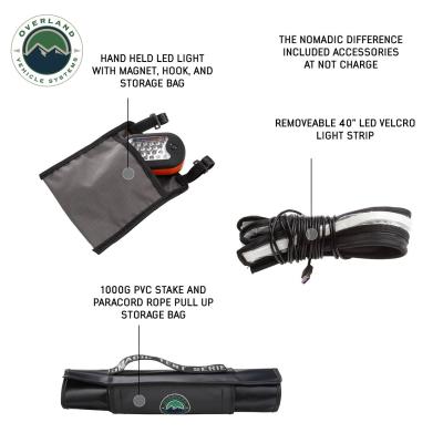 Nomadic 3 Standard Roof Top Tent 3 Person Roof Top Tent Overland Vehicle Systems
