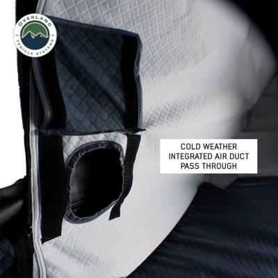 XD Everest 2 - Cantilever Aluminum Roof Top Tent, 2 Person, Grey Body and Black Rainfly Overland Vehicle Systems