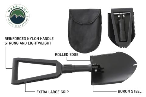 Multi Functional Military Style Utility Shovel for extreme Overland Vehicle Systems