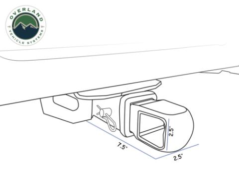 Aluminum Receiver Hitch Mount - Durable and Efficient Overland Vehicle Systems