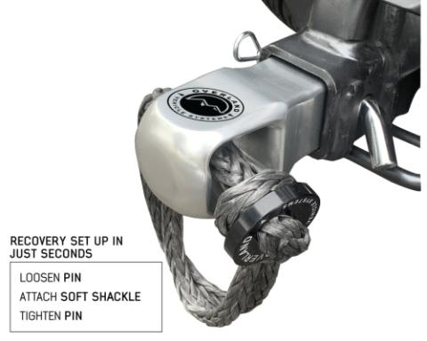 Aluminum Receiver Hitch Mount - Durable and Efficient Overland Vehicle Systems