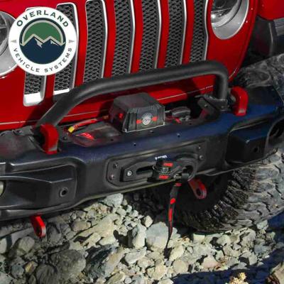 SCAR 12 - 12,000 lb. Winch With Steel Cable and Wireless Remote Overland Vehicle Systems