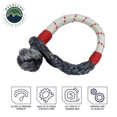 Soft Shackle Recovery 41,000 lb. With Loop & Abrasive Sleeve Overland Vehicle Systems