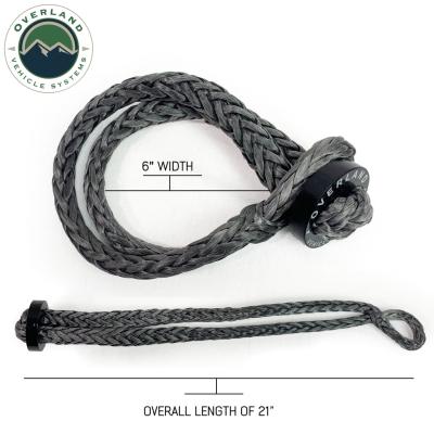 Shop Overland Vehicle Systems 7/16 Inch Soft Shackle With Collar Overland Vehicle Systems