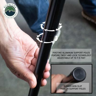 Nomadic 270 LTE Driver Side 270 Degree Awning Premium Overland Vehicle Systems
