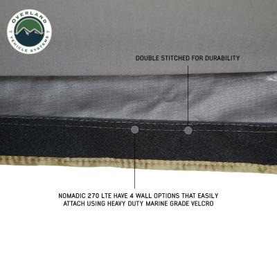 Nomadic 270 LTE Passenger Side 270 Degree Awning Overland Vehicle Systems