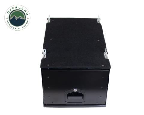 Camping Storage Box Cargo Box With Slide Out Drawer Overland Vehicle Systems