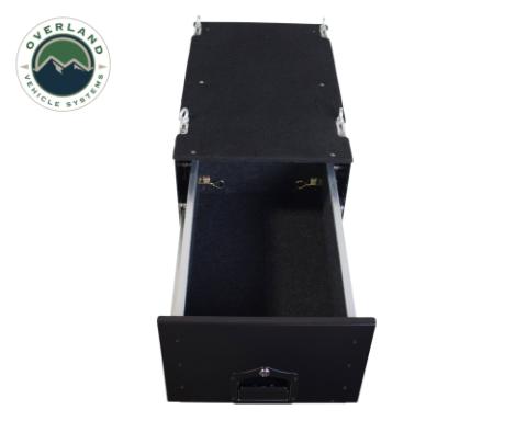 Camping Storage Box Cargo Box With Slide Out Drawer Overland Vehicle Systems