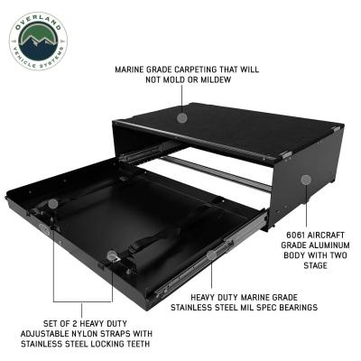 Large Cargo Drawer With Slide Out - Overland Cargo Box Overland Vehicle Systems