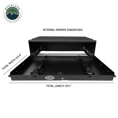 Large Cargo Drawer With Slide Out - Overland Cargo Box Overland Vehicle Systems