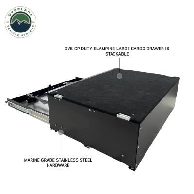 Large Cargo Drawer With Slide Out - Overland Cargo Box Overland Vehicle Systems