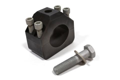 Jeep Single Post Stabilzer Bracket 1 5/8 Aluminum Yeti XD For 07-24 Wrangler JK/JL/Gladiator Steer Smarts