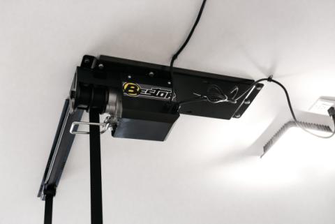 HOSS Storage Hardtop Hoist For Jeep 2018-Current Wrangler JL Black Bestop