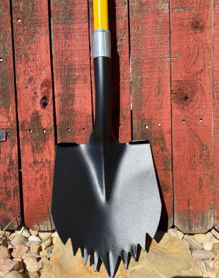Shovel Black Textured Head/Yellow Handle Krazy Beaver
