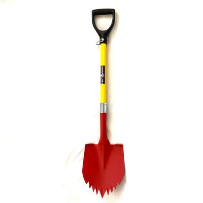 Shovel Red Textured Head/Yellow Handle Krazy Beaver