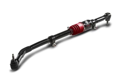 Jeep Drag Link No Dril Top Mount w/ Griffin Red Bellow Yeti XD For 07-18 Wrangler JK Steer Smarts
