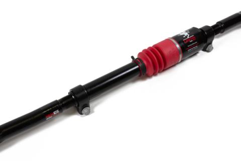 Jeep Drag Link No Drill Top Mount w/ Griffin XD Red Bellow Yeti XD For 18-24 Wrangler/Gladiator Steer Smarts