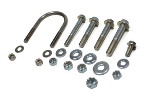 Jeep Track Bar Relocation Bracket Replacement Hardware Kit Yeti XD For 07-18 Wrangler JK Steer Smarts
