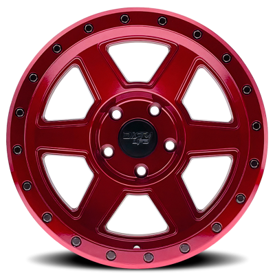 Dirty Life Race Wheels Compound 9315 Crimson Candy Red 18X9 5-127 -12Mm 78.1Mm