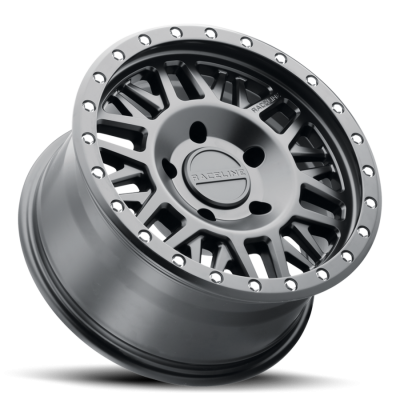 Aluminum Wheels 16x8 Ryno 951B Satin Black 0 Offset 5 on 114.3 Bolt Pattern 72.62 Bore Raceline
