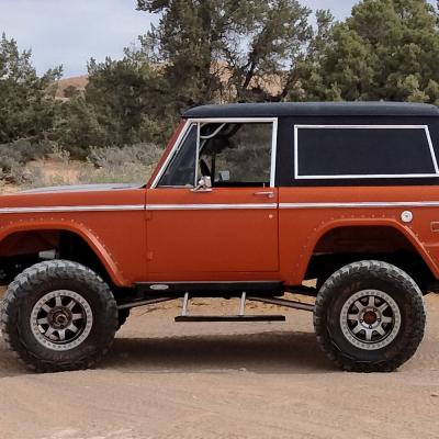 Ford Bronco 1St Generation Step Sliders Drivers Side Sub Part Rock Slide Engineering