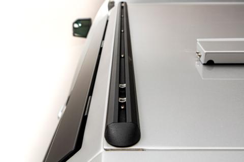 Tacoma Truck Bed Cap SmartCapEVOa Adventure Matte Black For 24-Present Toyota Tacoma 5 Foot Short Bed RSI SmartCap