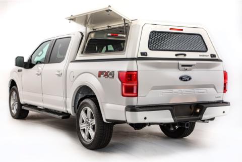 Ranger Truck Bed Cap SmartCapEVOc Commercial OEM White For 19-23 Ford Ranger 5 Foot Short Bed SmartCap