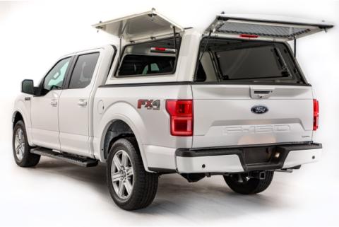Ranger Truck Bed Cap SmartCapEVOc Commercial OEM White For 19-23 Ford Ranger 5 Foot Short Bed SmartCap