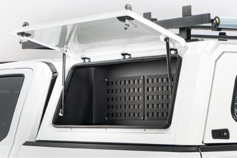 Ranger Truck Bed Cap SmartCapEVOc Commercial OEM White For 19-23 Ford Ranger 5 Foot Short Bed SmartCap