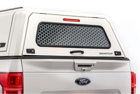 Gladiator Truck Bed Cap SmartCapEVOc Commercial OEM White 20-24 Jeep Gladiator 5 Foot Short Bed SmartCap