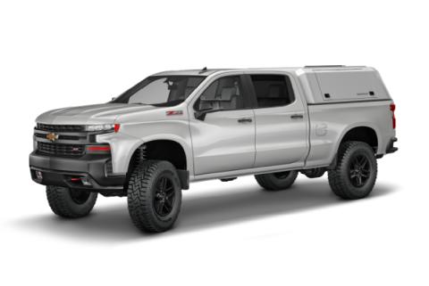 Tundra Truck Bed Cap SmartCapEVOc Commercial OEM White For 07-21 Toyota Tundra 5.5 Foot Short Bed SmartCap
