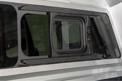 Ranger Truck Bed Cap SmartCapEVO Sport Matte Black For 19-23 Ford Ranger 5 Foot Short Bed SmartCap